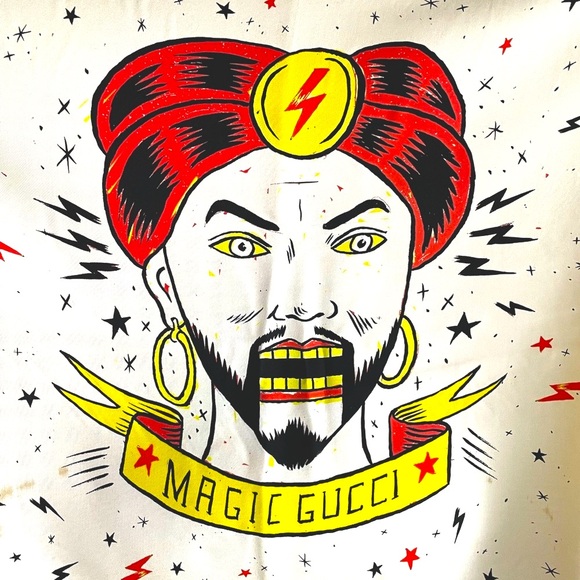 Gucci x Sergio Mora Magic Silk Scarf - Picture 2 of 16